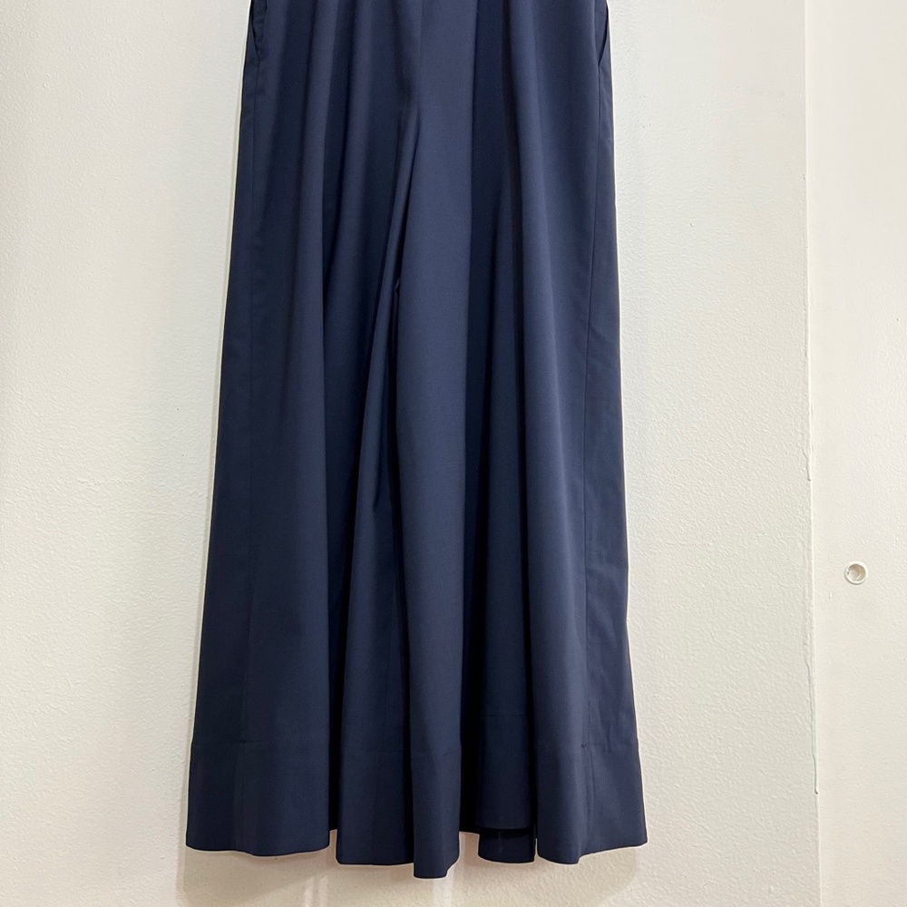 La Ligne Zelda Stretch Jersey Cropped Pant Jumpsuit - Picture 10 of 11